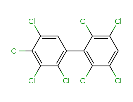 Molecular Structure of 52663-75-9 (2,2',3,3',4',5,5',6-OCTACHLOROBIPHENYL)