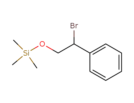 Molecular Structure of 50901-16-1 (trimethyl(2-bromo-2-phenylethoxy)silane)