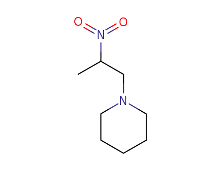 Molecular Structure of 3275-15-8 (1-(2-nitro-propyl)-piperidine)