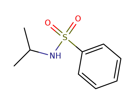 Molecular Structure of 5339-69-5 (N-Isopropylbenzenesulfonamide)
