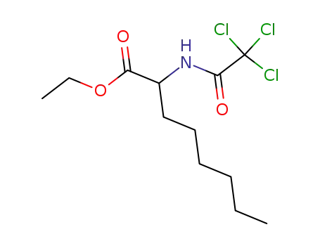 Ethyl N-(trichloroacetyl)-2-aminooctanoate