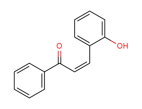 Molecular Structure of 99618-45-8 (2-Propen-1-one, 3-(2-hydroxyphenyl)-1-phenyl-, (2Z)-)