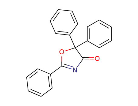 Molecular Structure of 30216-02-5 (2,5,5-triphenyl-2-oxazolin-4-one)