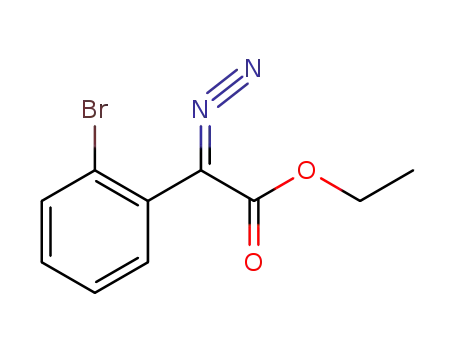 Molecular Structure of 1398179-24-2 (ethyl 2-(2-bromophenyl)-2-diazoacetate)