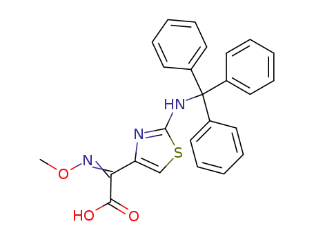 2-methoxyimino-2-[2-(tritylamino)-1,3-thiazol-4-yl]acetic Acid