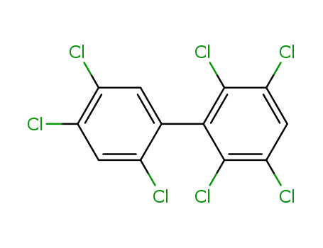 Molecular Structure of 52663-68-0 (2,2',3,4',5,5',6-HEPTACHLOROBIPHENYL)