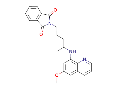 2-(4-((6-Methoxy-8-quinolinyl)amino)pentyl)-1H-isoindole-1,3(2H)-dione