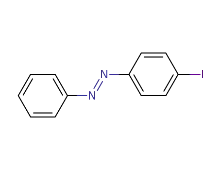 Molecular Structure of 21650-47-5 ((E)-1-(4-iodophenyl)-2-phenyldiazene)