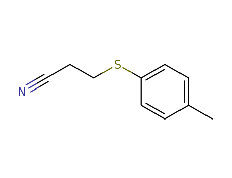 Propanenitrile,3-[(4-methylphenyl)thio]- cas  5331-06-6