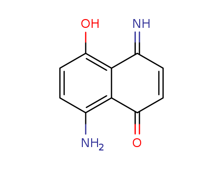 4-IMINO-5-HYDROXY-8-AMINO-1(4H)-NAPHTHALENONECAS