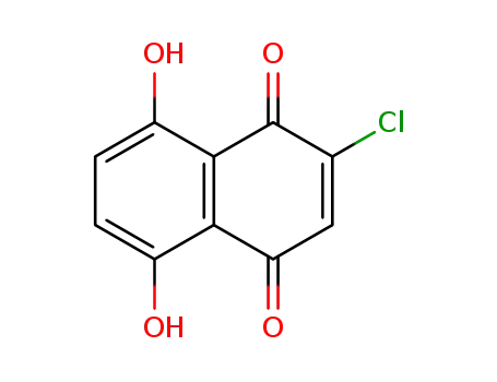 1,4-Naphthalenedione, 2-chloro-5,8-dihydroxy-
