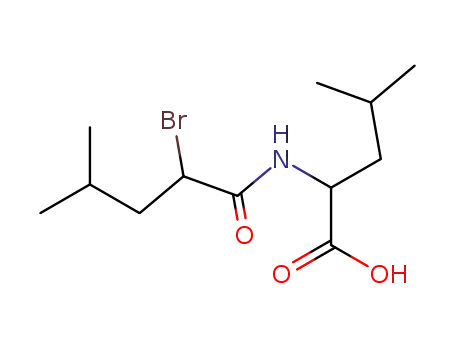 (±)-N-(2-ブロモ-4-メチル-1-オキソペンチル)ロイシン