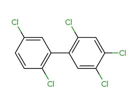Molecular Structure of 37680-73-2 (2,2',4,5,5'-PENTACHLOROBIPHENYL)