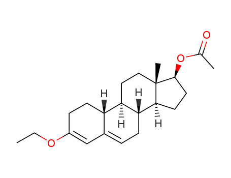 3-Ethoxy-17β-acetoxy-19-nor-androsta-3,5-dien