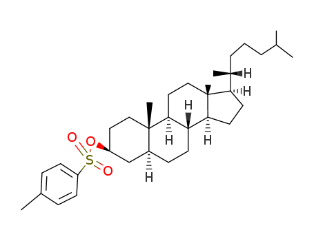 CHOLESTANE, 3.BETA-(TOSYLOXY)-5.ALPHA- cas  3381-52-0