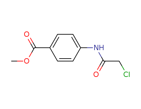Benzoic acid,4-[(2-chloroacetyl)amino]-, methyl ester cas  82525-64-2