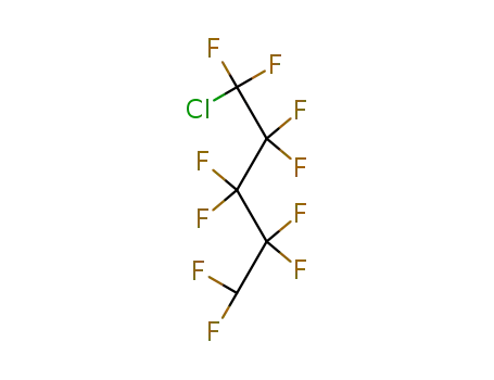 Molecular Structure of 355-29-3 (1-chloro-5<i>H</i>-decafluoro-pentane)