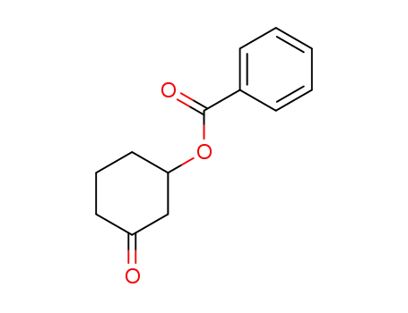 Molecular Structure of 62784-62-7 (Cyclohexanone, 3-(benzoyloxy)-)