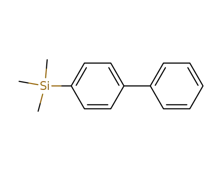 Molecular Structure of 1625-88-3 (biphenyl-4-yl(trimethyl)silane)