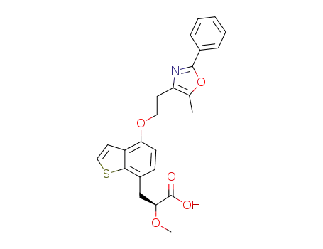 Molecular Structure of 475479-34-6 (Aleglitazar)