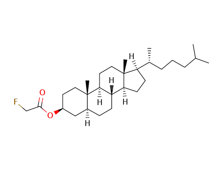 monofluoroacetoxy-3β 5α-cholestane
