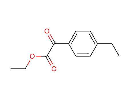Molecular Structure of 62936-36-1 (ETHYL 4-ETHYLBENZOYLFORMATE)