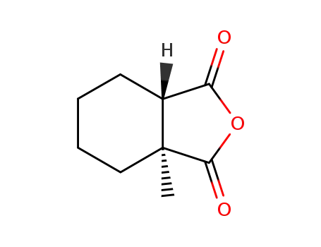 Molecular Structure of 14679-27-7 (1,3-Isobenzofurandione, hexahydro-3a-methyl-, cis-)