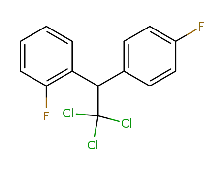 1,1,1-trichloro-2-(2-fluoro-phenyl)-2-(4-fluoro-phenyl)-ethane