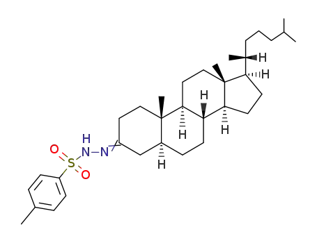 5α-cholestan-3-one tosylhydrazone