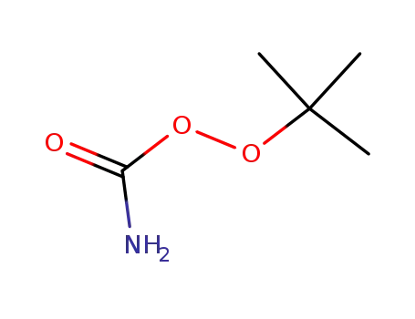 Carbamoperoxoic  acid,  1,1-dimethylethyl  ester  (9CI)