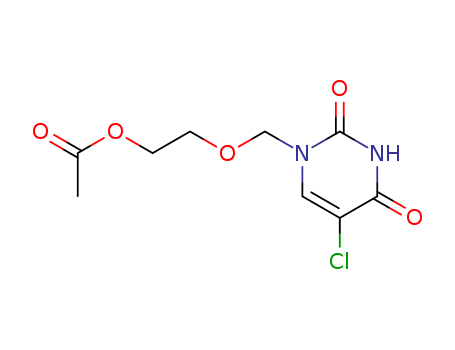 ACETIC ACID 2-(5-CHLORO-2,4-DIOXO-3,4-DIHYDRO-2H-PYRIMIDIN-1-YLMETHOXY)-ETHYL ESTER