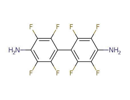 Molecular Structure of 1038-66-0 (4,4'-DIAMINOOCTAFLUOROBIPHENYL)