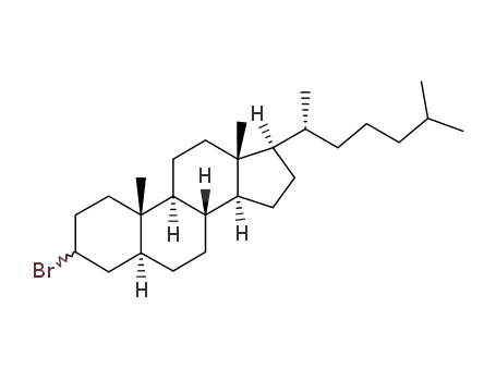 Molecular Structure of 97100-53-3 (3-bromocholestane)