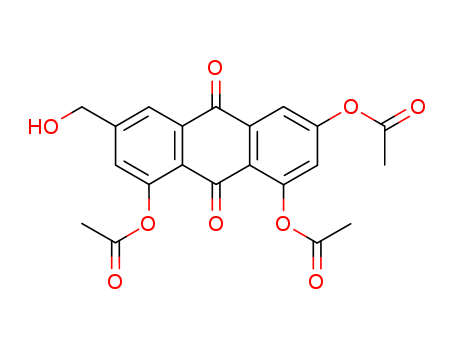 9,10-Anthracenedione, 1,3,8-tris(acetyloxy)-6-(hydroxymethyl)-