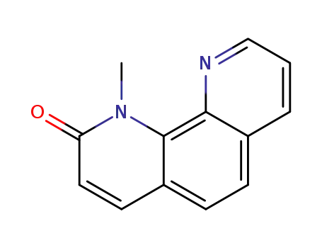 Molecular Structure of 31535-89-4 (1,10-Phenanthrolin-2(1H)-one, 1-methyl-)