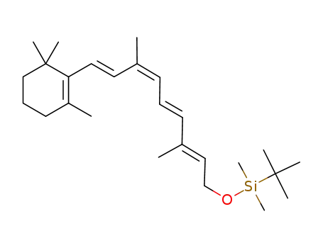 Molecular Structure of 210700-52-0 (9-cis-(tert-Butyldimethylsilyl)retinyl Ether)