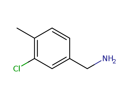 (3-Chloro-4-methylphenyl)methanamine 67952-93-6
