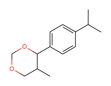 Molecular Structure of 5695-80-7 (4-(4-isopropyl-phenyl)-5-methyl-[1,3]dioxane)