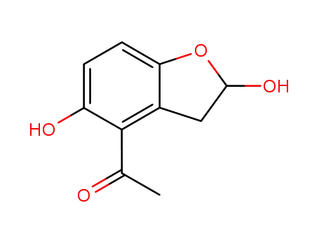 Molecular Structure of 1012-98-2 (2,5-dihydroxy-2,3-dihydrobenzo<b>furan)