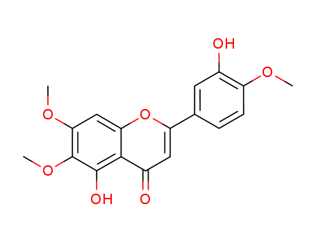 5-Hydroxy-2-(3-hydroxy-4-methoxyphenyl)-6,7-dimethoxy-4H-chromen-4-one