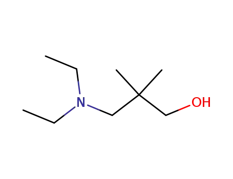 Molecular Structure of 39067-45-3 (3-(Diethylamino)-2,2-dimethylpropan-1-ol)