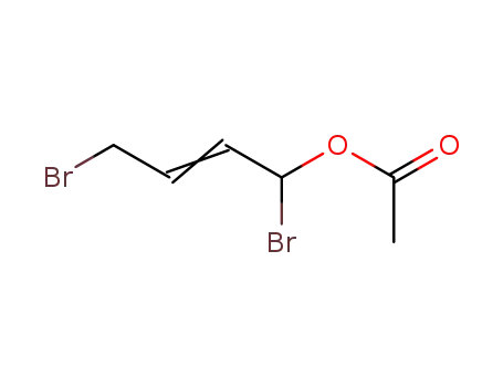 Molecular Structure of 64503-11-3 (1,4-dibromo-2-butenyl acetate)