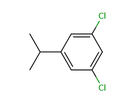 Molecular Structure of 65432-04-4 (1,3-Dichloro-5-isopropylbenzene)