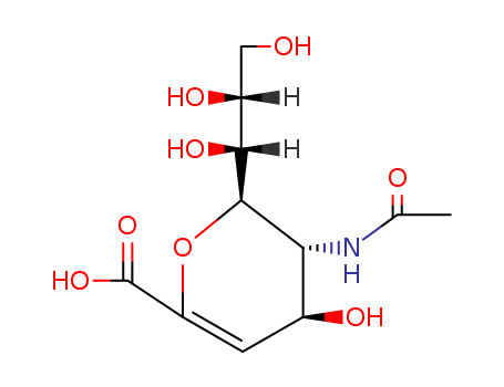 N-ACETYLNEURAMINIC ACID,2,3-DEHYDRO-2-DEOXY-,SODIUM SALT