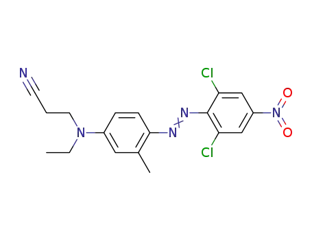 3-(4-((2,6-Dichloro-4-nitrophenyl)azo)-N-ethyl-m-toluidino)propionitrile