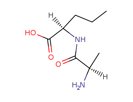Molecular Structure of 39537-36-5 (L-Norvaline, L-alanyl-)