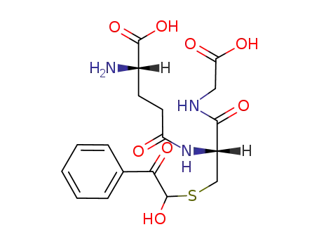 (S)-2-Amino-4-[(R)-1-(carboxymethyl-carbamoyl)-2-(1-hydroxy-2-oxo-2-phenyl-ethylsulfanyl)-ethylcarbamoyl]-butyric acid