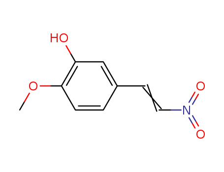 1-(3-HYDROXY-4-METHOXYPHENYL)-2-NITROETHENE
