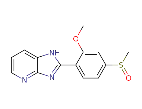 Molecular Structure of 73384-60-8 (2-[2-METHOXY-4-(METHYLSULFINYL)PHENYL]-1H-IMIDAZO[4,5-B]PYRIDINE)