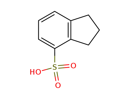 Molecular Structure of 40809-55-0 (indan-4-sulfonic acid)